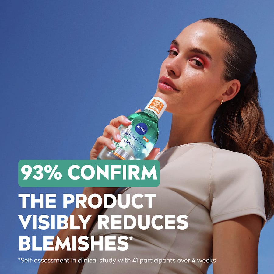 Nivea Micellar Water Derma Skin Clear - 400mL