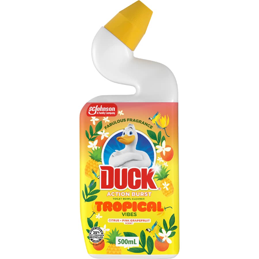 Duck Toilet Cleaner Action Burst Tropical Vibes 500mL