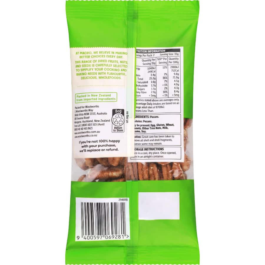 Macro Pecans  70g