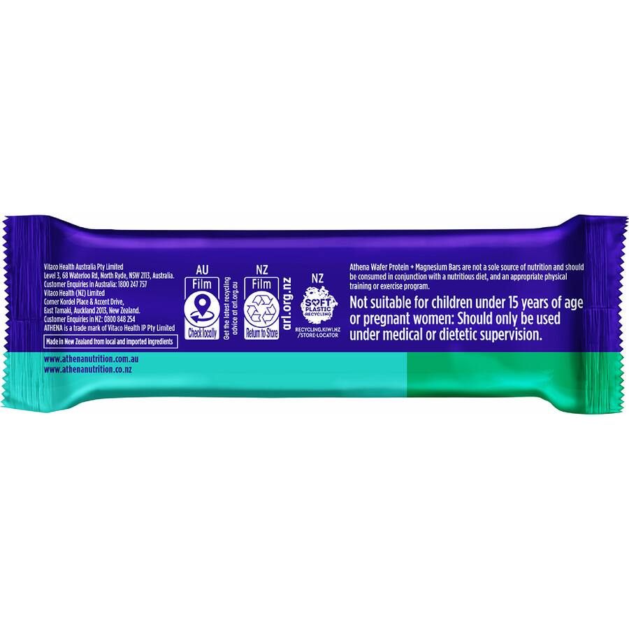 Athena Protein Wafer Choc Mint - 38g