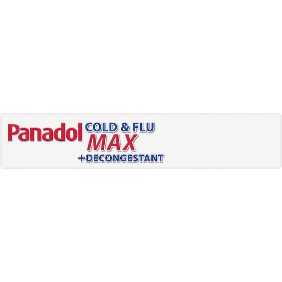 Panadol Cold And Flu Relief Max Decon Caplet 16 pack