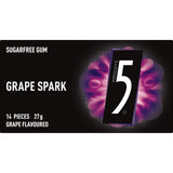 5gum Chewing Gum Grape 27g