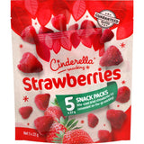 Cinderella Strawberries Snack Pack - 5 pack 110g
