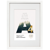 Profile - Elegant White Poster Picture Frame - A3 (30x42cm)