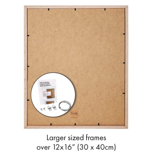 Profile - Elegant White Poster Picture Frame - A3 (30x42cm)