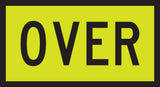 Transport Sign | Oversize, Reflective W550mm x H300mm