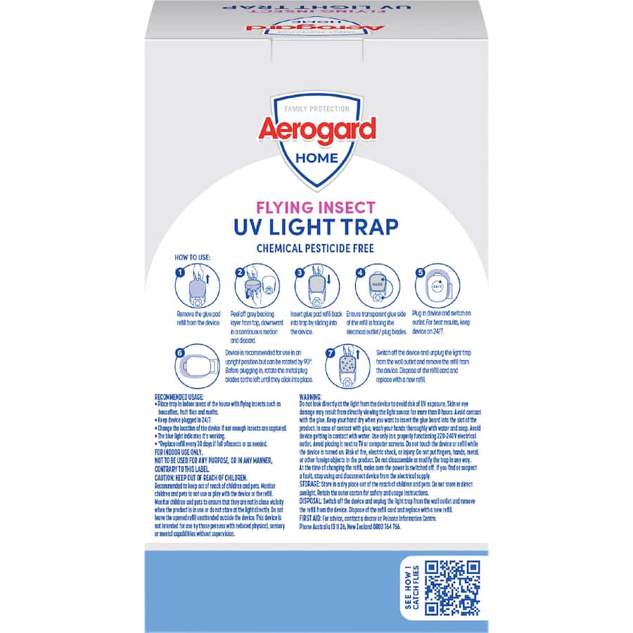 Aerogard Flying Insect Killer Light Trap Starter