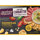 Huntley & Palmers Ciabatta Crackers Parmesan & Cheese Baked 125g