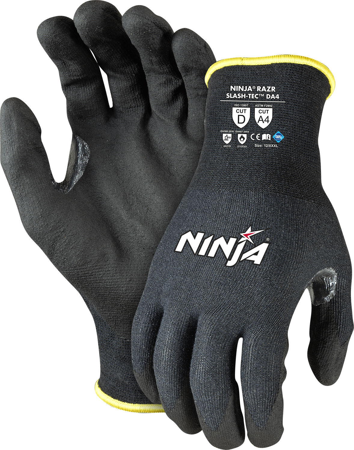 NINJA RAZR Slash-Tec DA4 Gloves (Pair) - Standard - 07