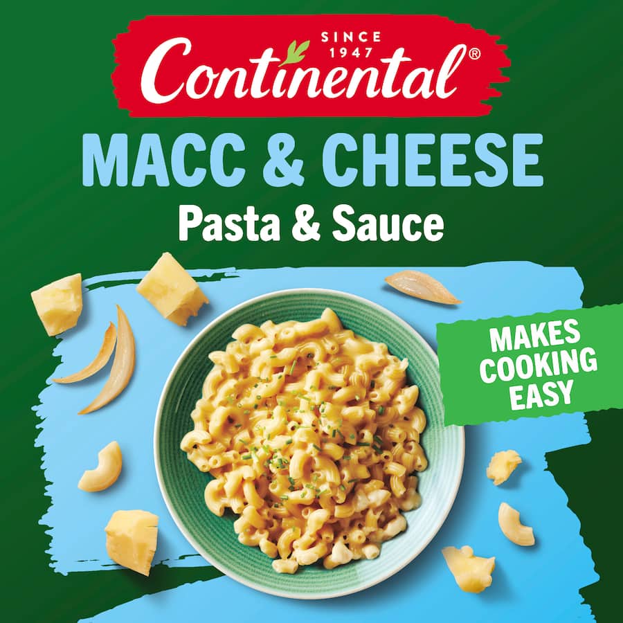 Continental Pasta & Sauce Macc & Cheese - 145g