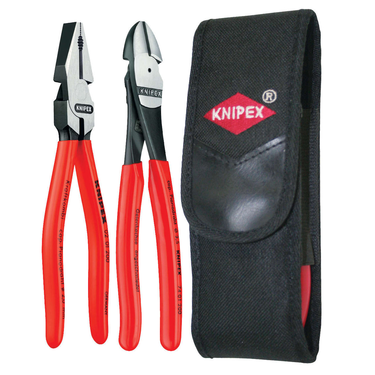 Knipex Belt Pouch -Comb. Pliers & Diagonal Cutters