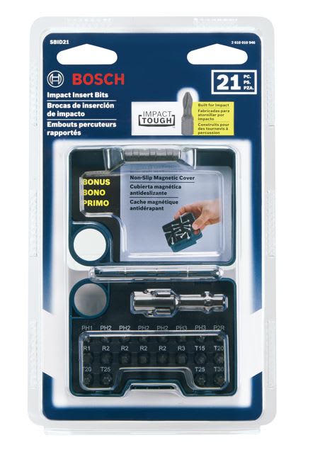 Bosch Set Bit Impact Screwdriver 21 Pce