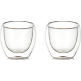 Food Guru Mugs Double Wall Latte 2 pack