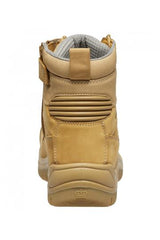 KingGee, Phoenix Zip Sided Safety Boot, K27980 - Wheat - 12