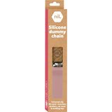 Nil. Baby Dummy Chain Silicone