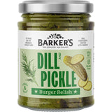 Barkers Burger Relish Dill & Pickle 235g