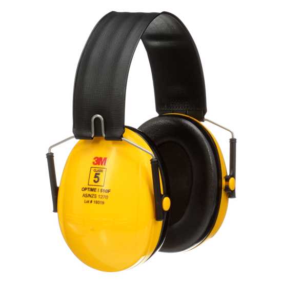 3M PELTOR Optime I Foldable Earmuff H510F Yellow (Each)