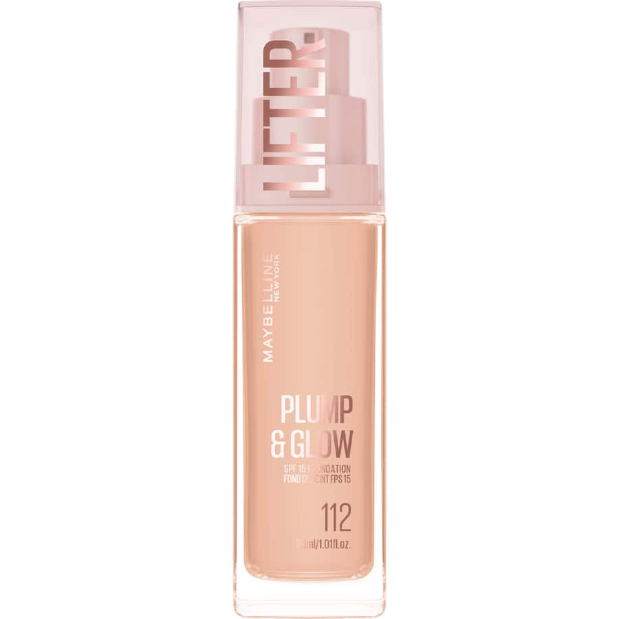 Maybelline Lifter Plump & Glow Foundation 112 30mL