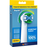 Oral B Replacement Brush Heads Everyday Clean 8pack