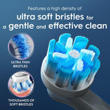 Oral B Replacement Brush Heads Sensitive Clean 4pack