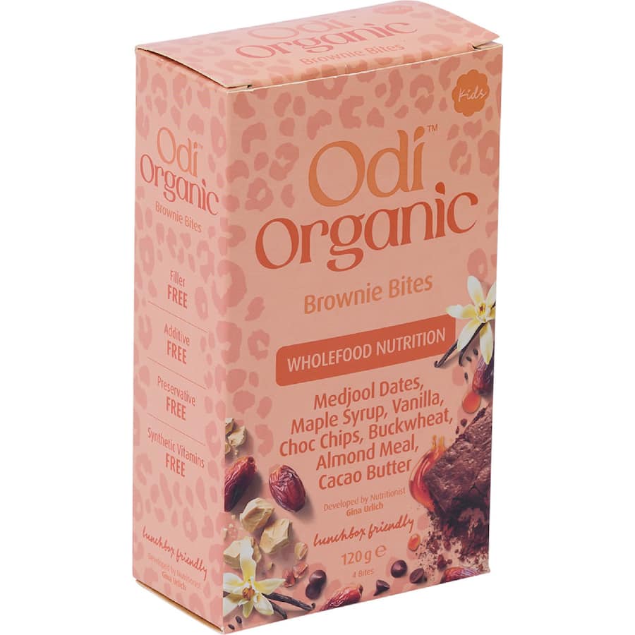 Odi Baby Snacks Brownie Bites 120g