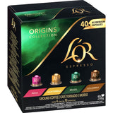 L'or Coffee Capsules Origins Variety 40pack
