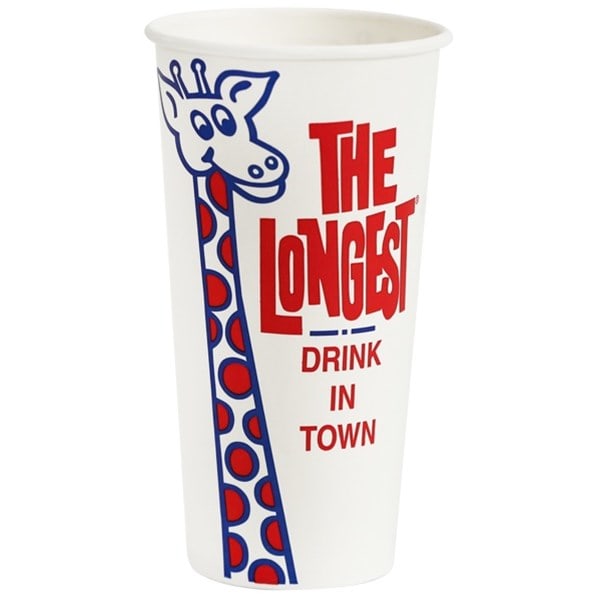Huhtamaki Milkshake Longest Drink Cup 800ml 25 (Pack)