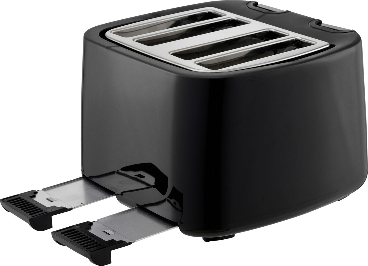 Nero 4 Slice Toaster Black