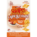 Shapes Light & Crispy Crackers Honey Soy Chicken 120g