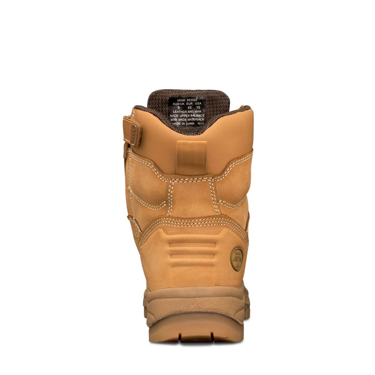 Oliver 55-332Z Zip Sided Safety Boots - Wheat - 13