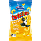 Bluebird Corn Snacks Twisties Chicken 120g