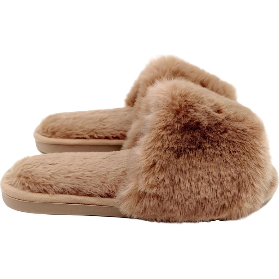 Woolworths Ladies Slippers Satin Faux - Assorted