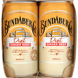 Bundaberg Diet Ginger Beer  Cans 6 x 200mL