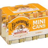 Bundaberg Diet Ginger Beer  Cans 6 x 200mL