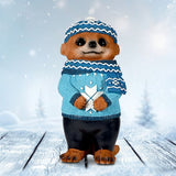 Mirabella Decoration Ollie The Meerkat Snow Buddy