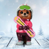 Mirabella Decoration Zara The Meerkat Snowboarder