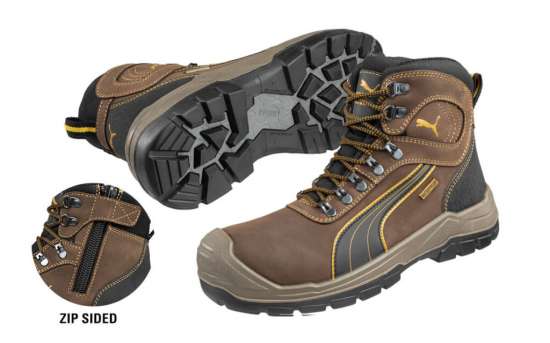 Puma Sierra Nevada 630227 Safety Boots - Brown (Size 7)