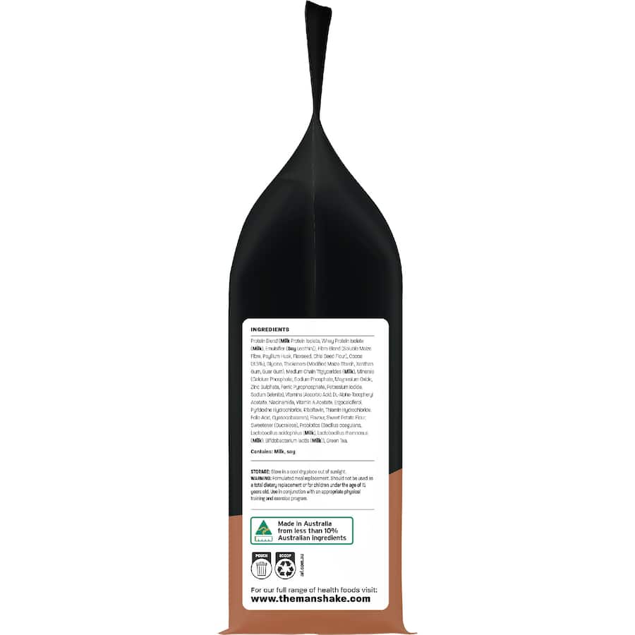 The Man Shake Meal In A Shake Chocolate 560g