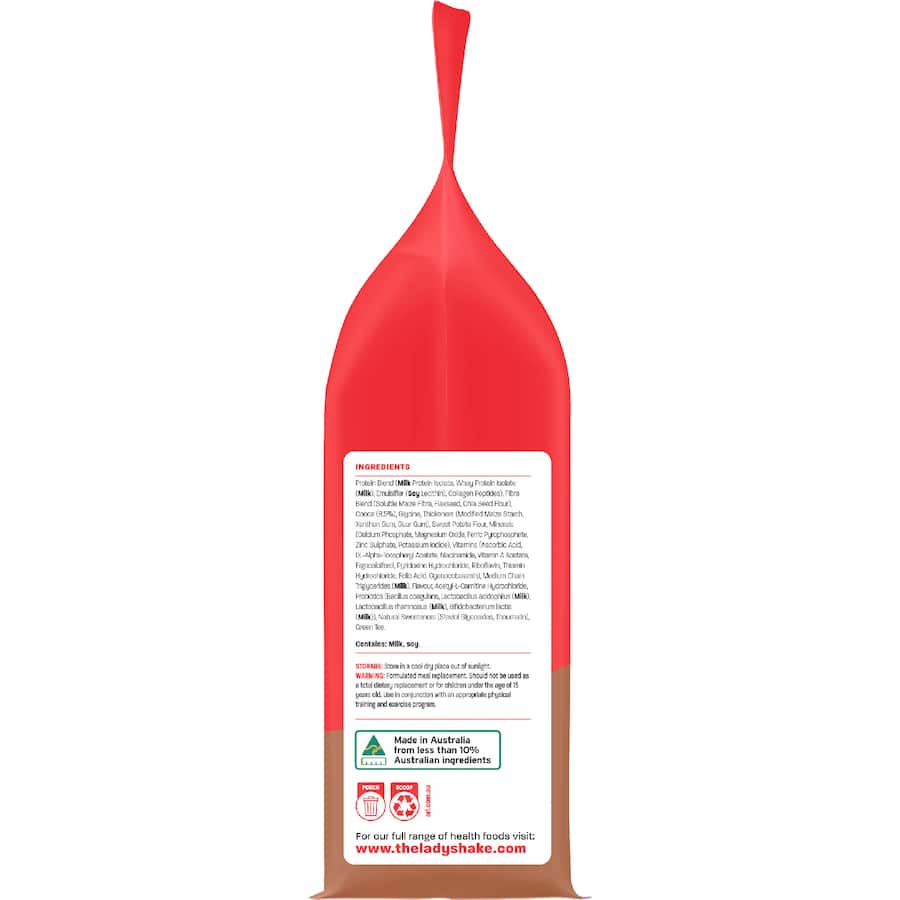 The Lady Shake Meal In A Shake Chocolate 560g