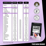 The Man Shake Meal In A Shake Mixed Berry 560g