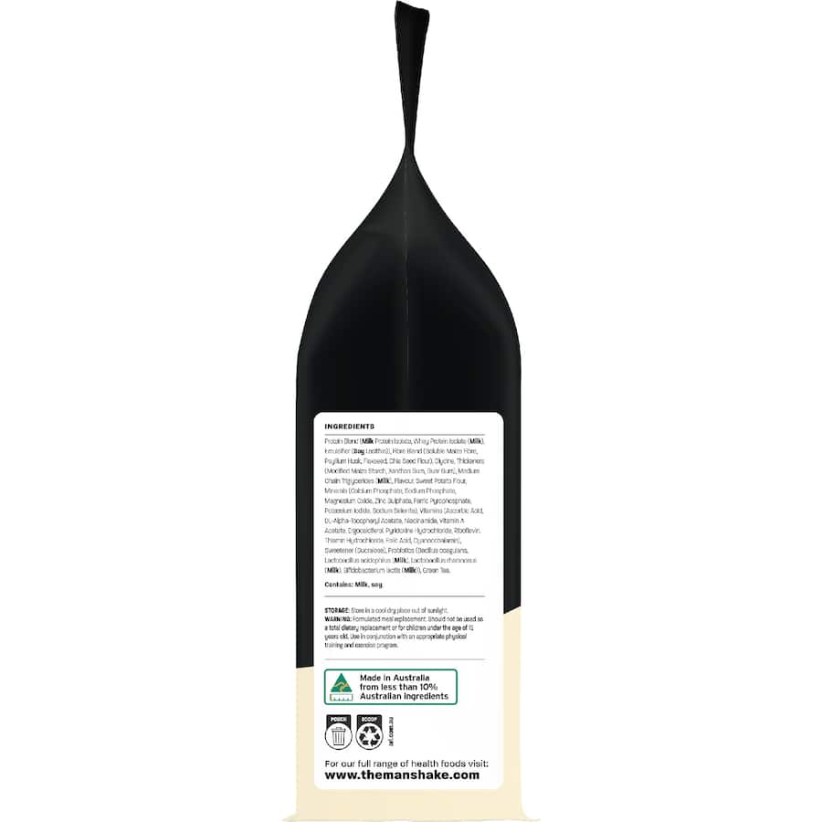 The Man Shake Meal In A Shake Vanilla 560g