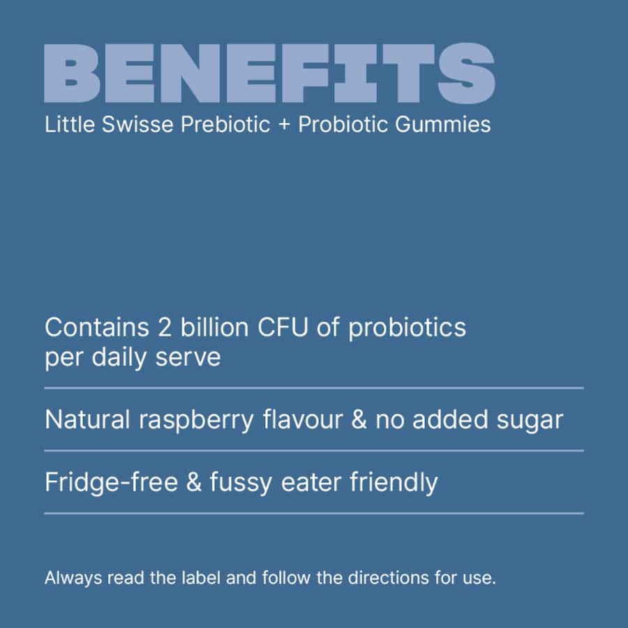 Little Swisse Gummies Prebiotic + Probiotic 50pack