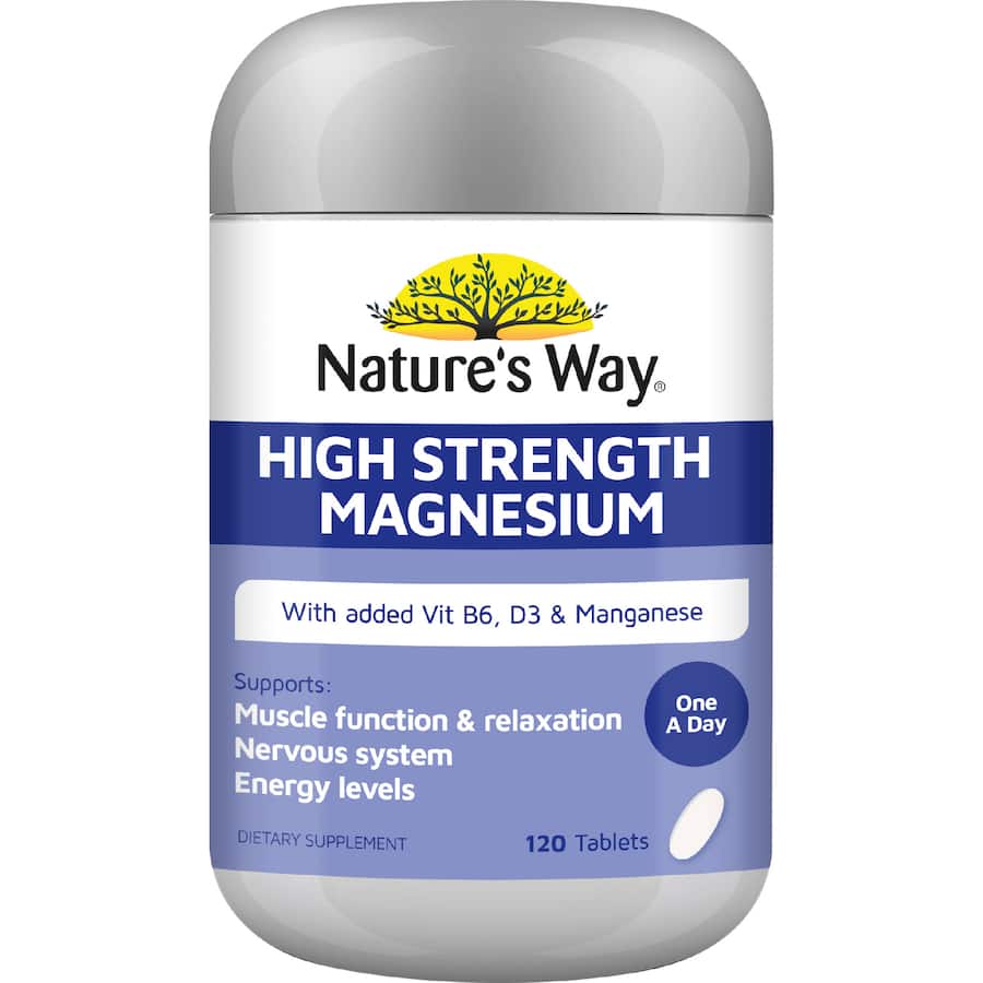 Nature's Way Magnesium High Strength 120s