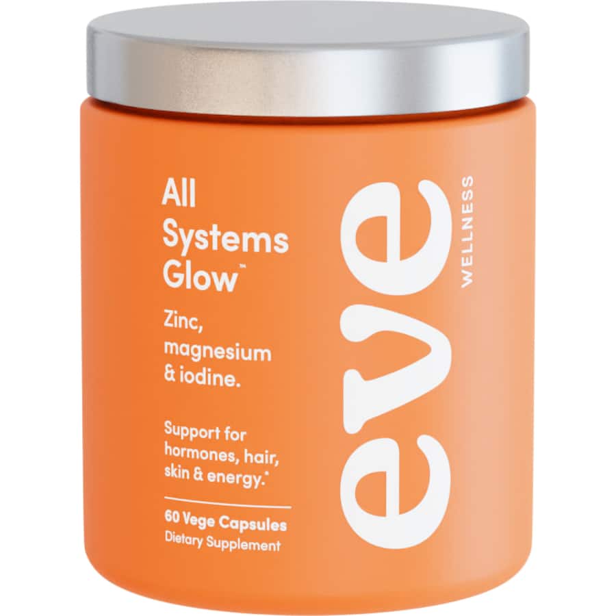 Eve Wellness Supplement All Systems Glow 60s