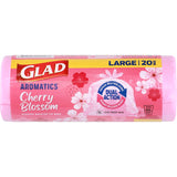 Glad Aromatics Kitchen Tidy Bags Large Cherry Blossom 20pack