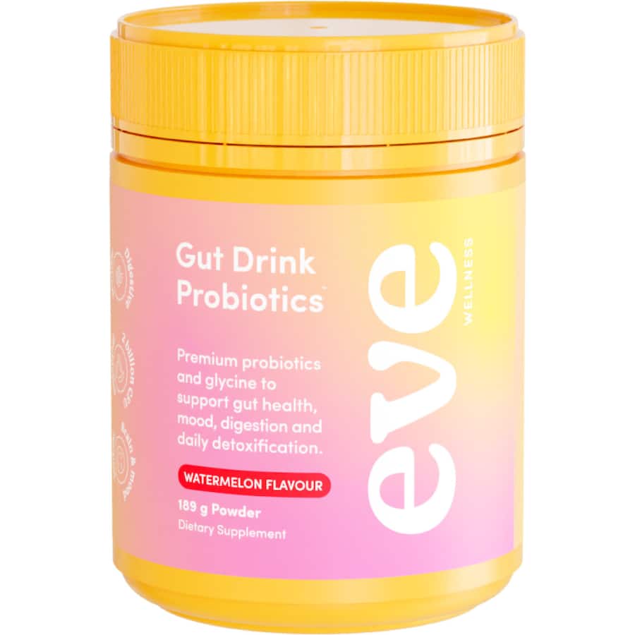 Eve Wellness Supplement Gut Drink Probiotics Powder 189g