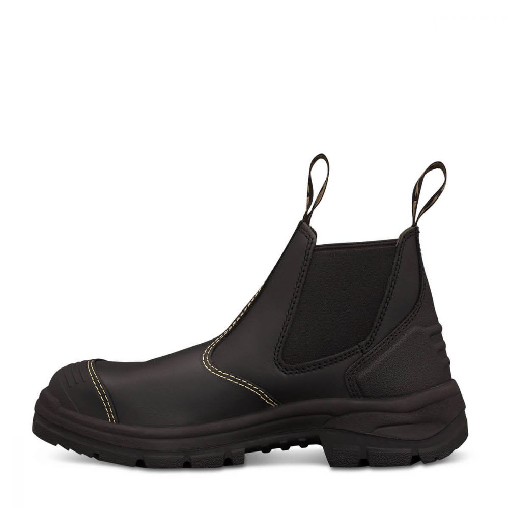 Oliver 55-320 Elastic Sided Safety Boots - Black (Size: 14)