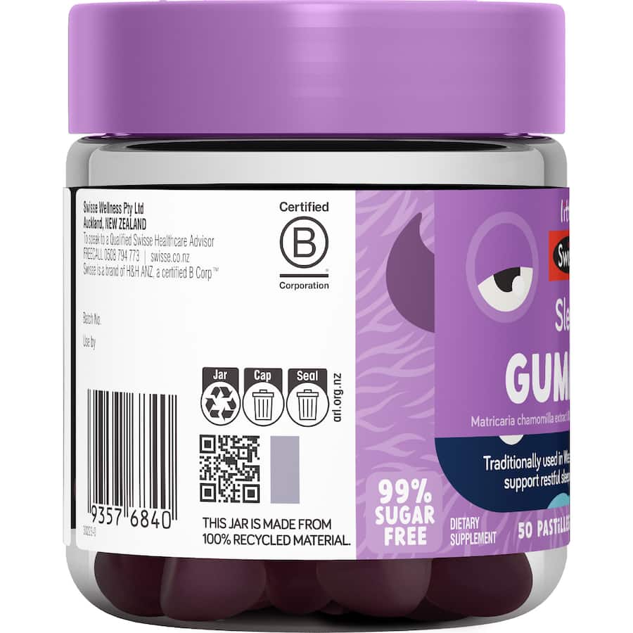 Little Swisse Kids Sleep Gummies Prebiotic 50pack
