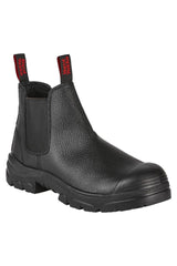 Hard Yakka, Grit Slip On Safety Boot - Black (Size: 10)