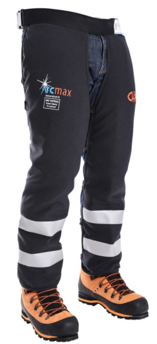 Clogger, Arcmax FR Chainsaw Chaps - Calf, CU91FCR - Navy - S